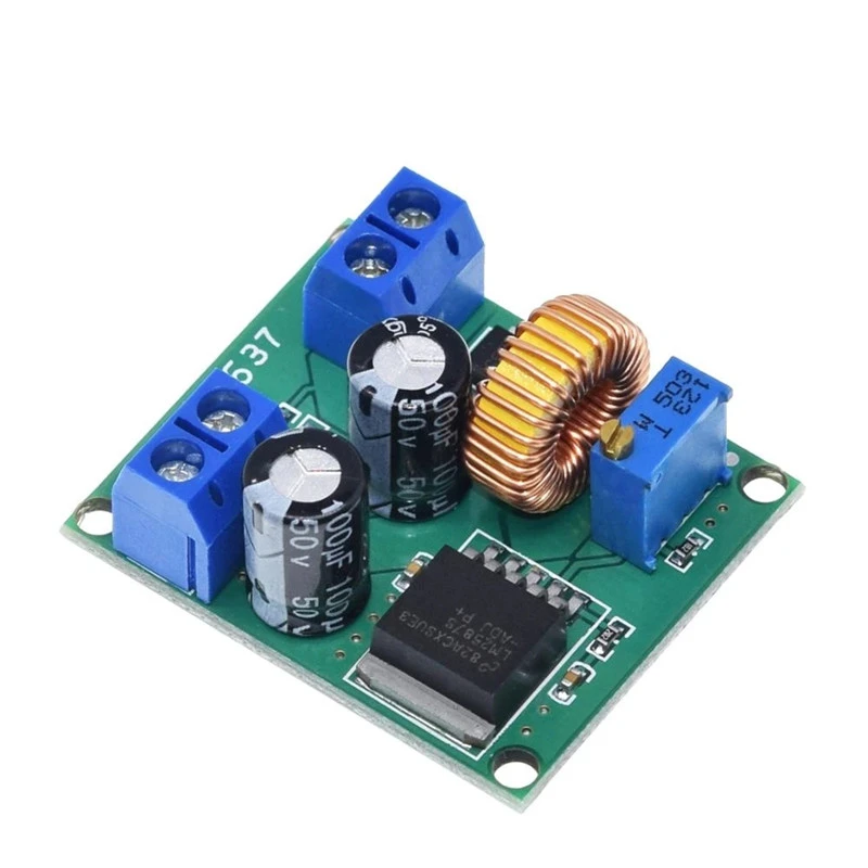 DC adjustable boost module LM2587 high-power boost and voltage regulation power board 3V5V12V to 19V24V330V36V