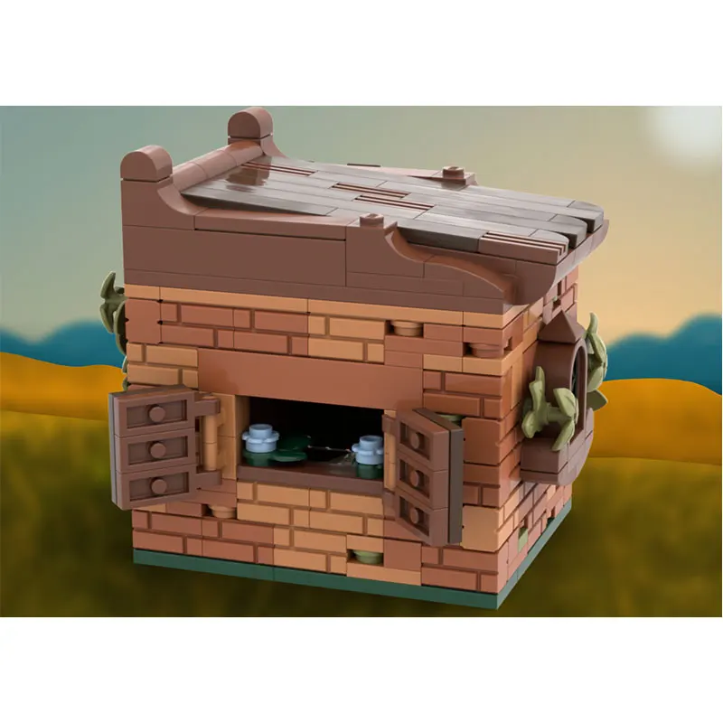 

Набор для сборки замка Spot MOC-302pcs: конструктор из мелких деталей, игрушка-головоломка, модель, подарочный набор, украшение