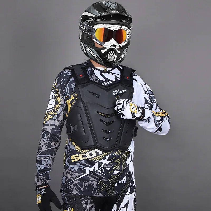 Classic Motorcycle Body Armor Riding Racing Crash And Fall Protection Chest Protector Armor Multi-Color Off-Road Armor