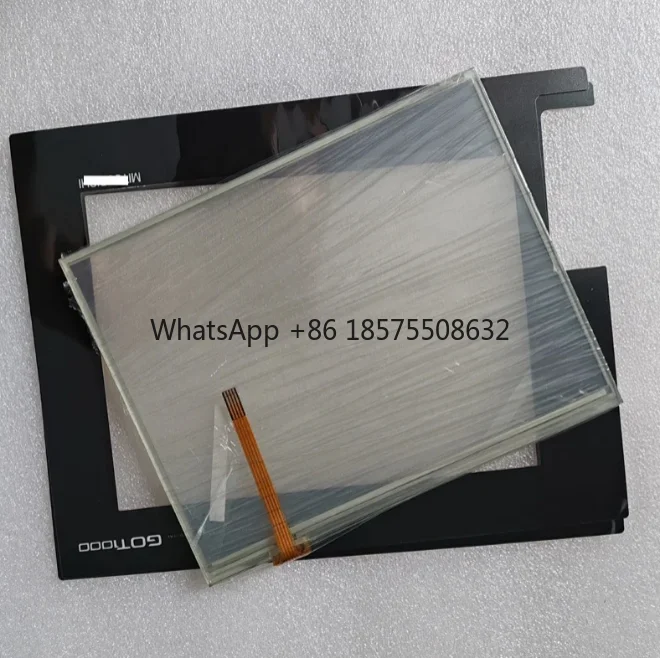 New Touch Screen Glass Digitizer with Overlay Film for GT1665M-VTBA GT1665M-VTBD