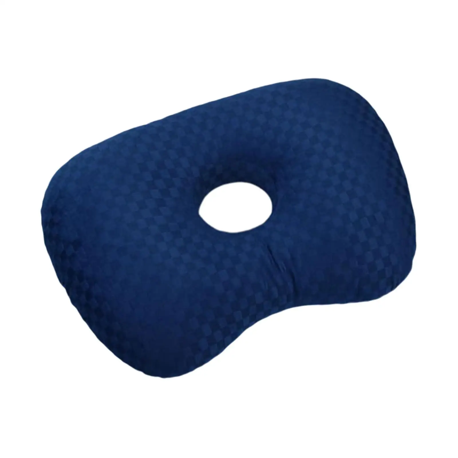 Ear Piercing Pillow for Side Sleepers Velvet Pp Cotton Guard Protector Cushion Portable Pillow for Home Beauty Salon Nap