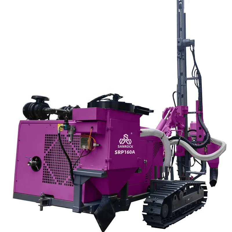 Solar Pile Driver Machine Construction Machinery Crawler Pile Drilling Rig Hydraulic Pile Driver