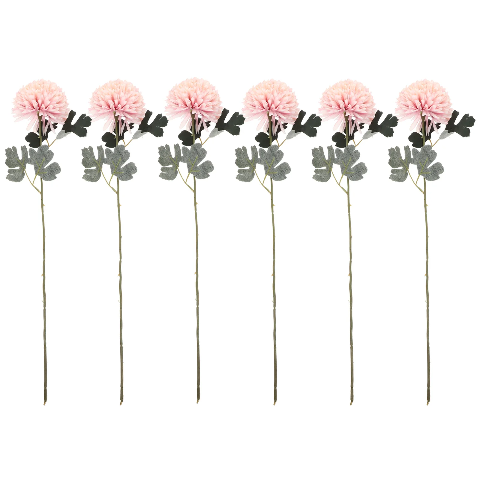 

6 Pcs Party Artificial Flower Faux Flowers Fake Dandelion Dandelions Bride Bridal