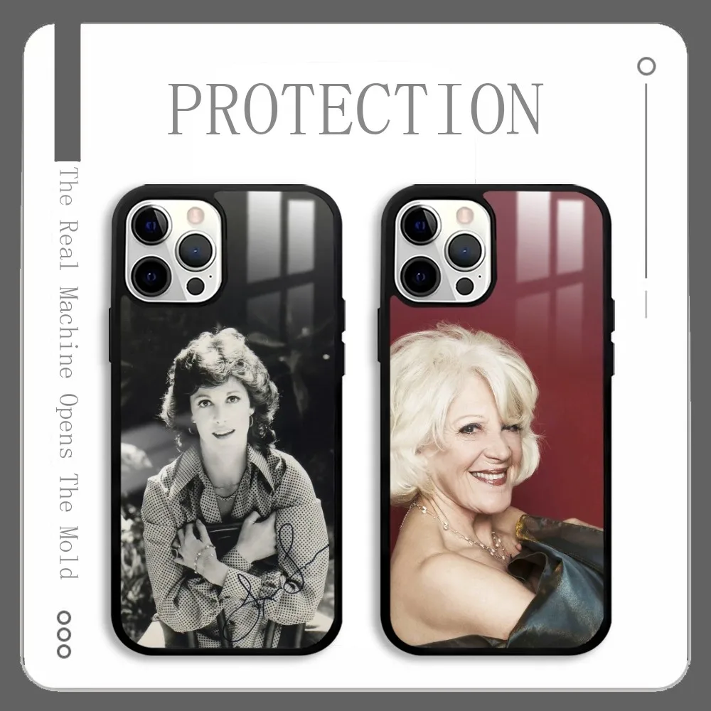 L-Linda L-Lavin Singer Star Phone Case For IPhone 16 15 14 13 12 11 Pro Xs Max Mini Plus Celulares Hard Funda