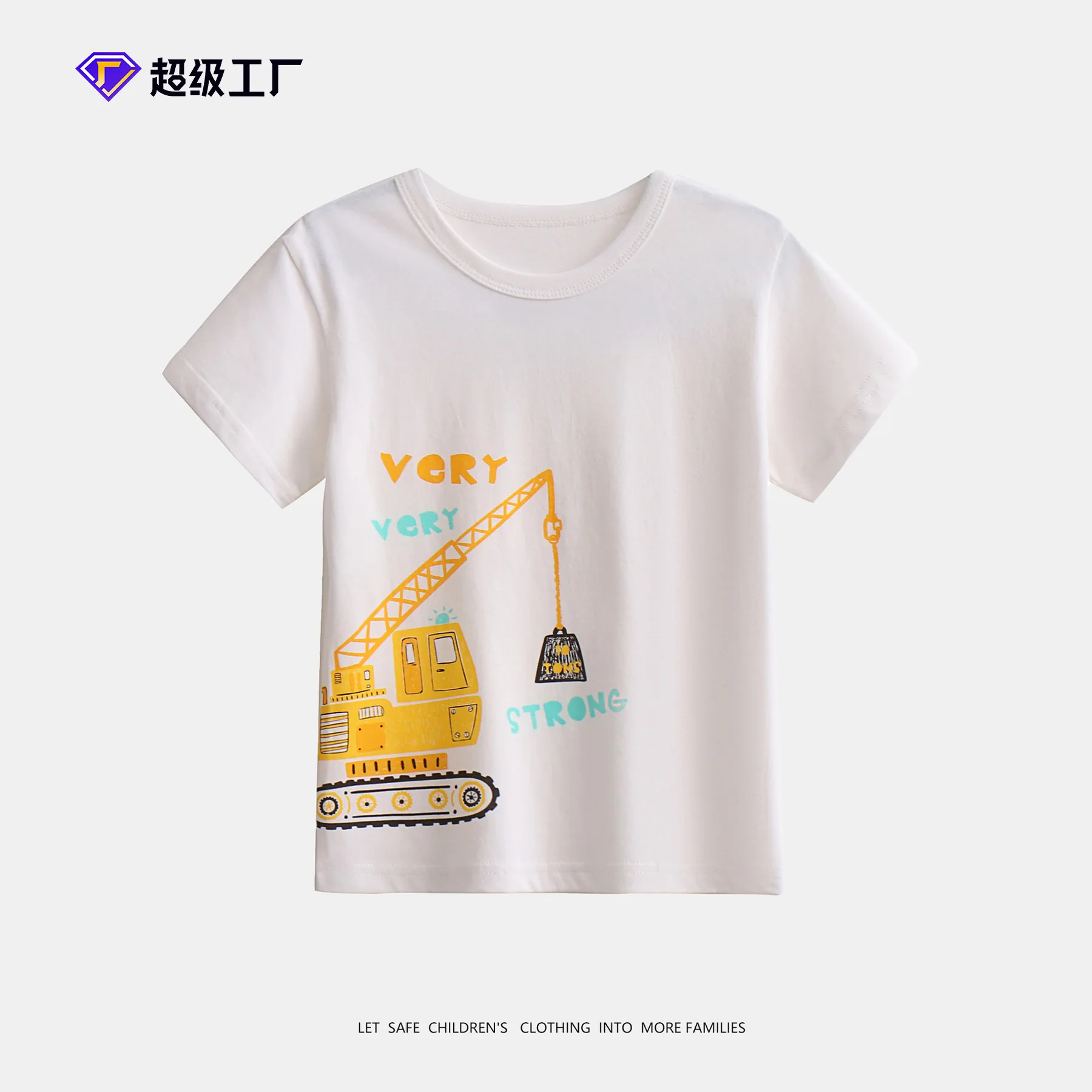 

Summer new boys t-shirt class a cartoon children's cotton half-sleeved top baby round neck bottoming shirt children's clothing