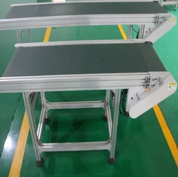 Adjustable Custom Production Line Automatic Workbench Polyurethane PVC Speed Mini Portable Food Industry Conveyor Belt