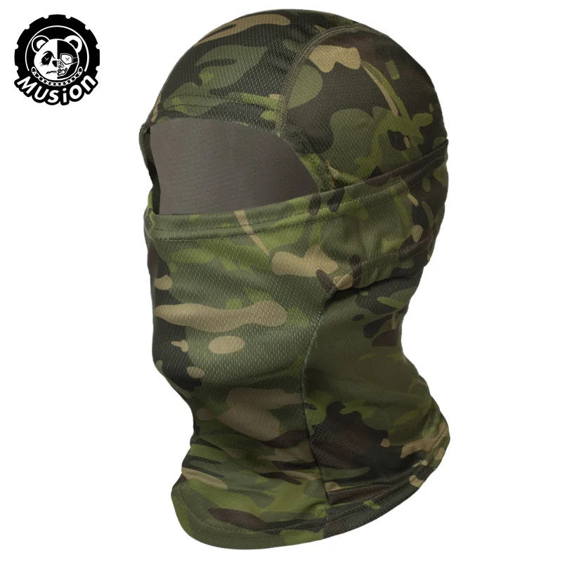 Musion Cycling Vollgesichtsmaske Sonnenschutz Fahrrad Sturmhaube Staubdicht Sarung Muka Rider Toping Muka Kopfbedeckung für Outdoor Rid