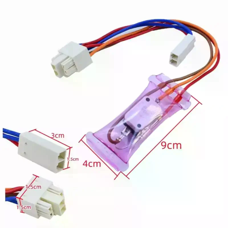 N12-5 Bimetal Defrost Thermostat AC250V 10A High Sensitive Temperature Control for Freezer Refrigerator