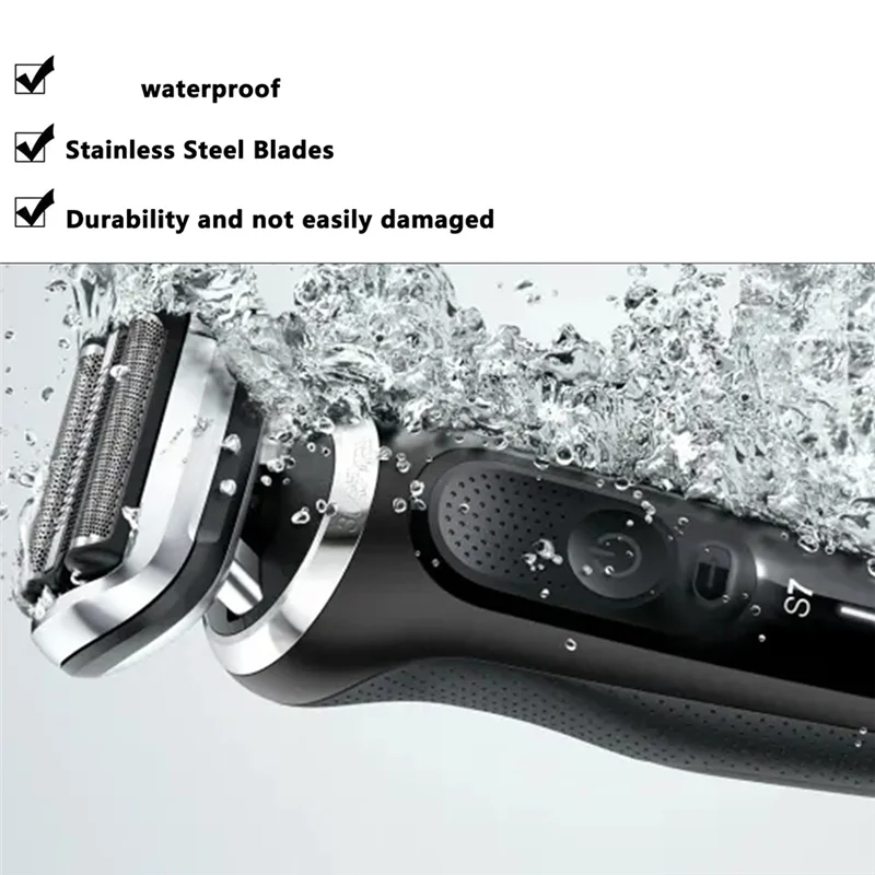 رؤوس بديلة لماكينة الحلاقة والقطع A65Z 73S مناسبة لماكينة الحلاقة الكهربائية من سلسلة براون 7