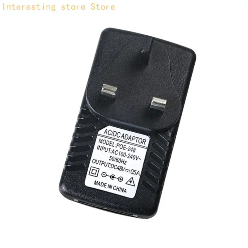 Compactly POE Injector Power Adapter For Security Camera Output Voltages Option 55KC
