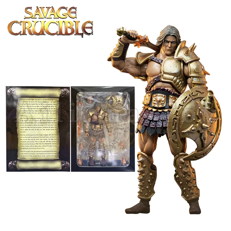 Harbinger Studios 1/12 7inch Action Figure Savage Crucible Wave 2
