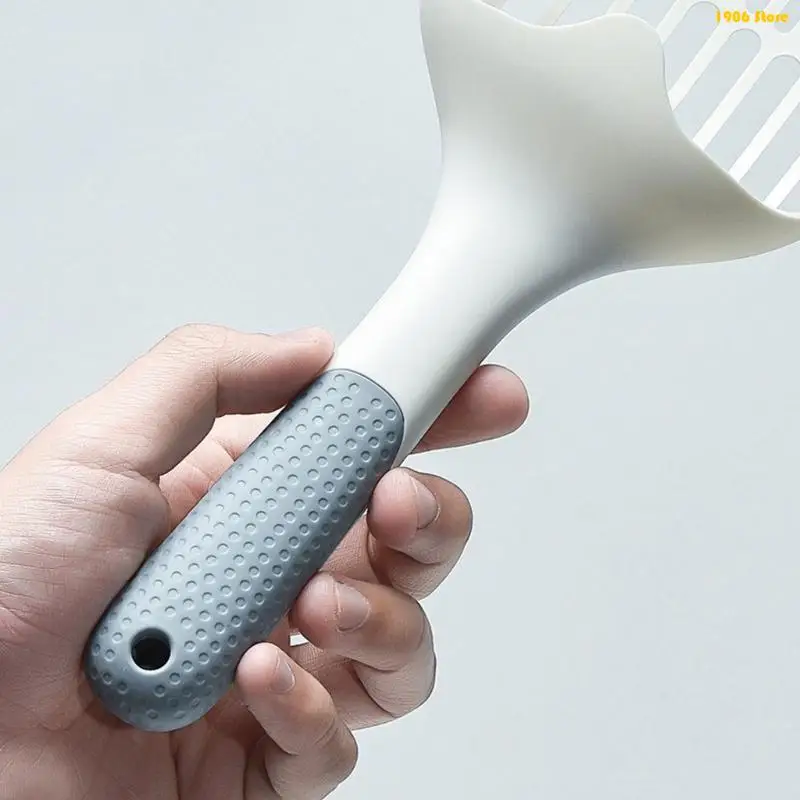 U1JB Cats Litter Scoops with Large Surfaces Design and MultiHole Sifting for Efficient Cleaning Reduce Scooping for Home Use
