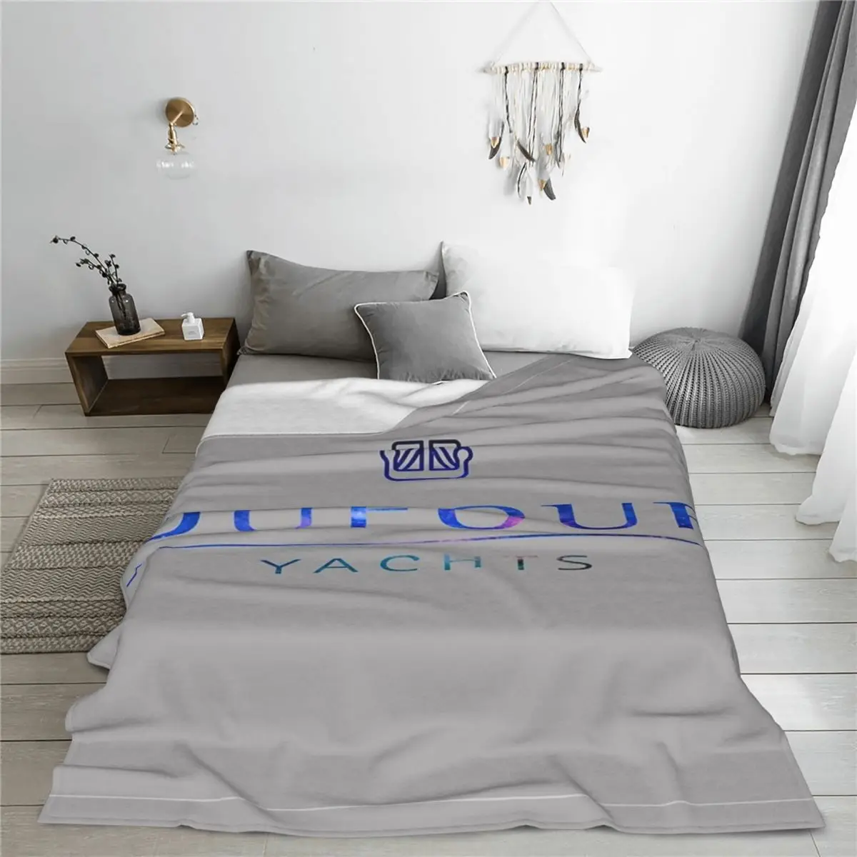 

Dufour Yacht Blankets Flannel Sofa Throw Blanket Breathable Throw Blankets for Couch Bedding Travel Throws Bedspread Quilt