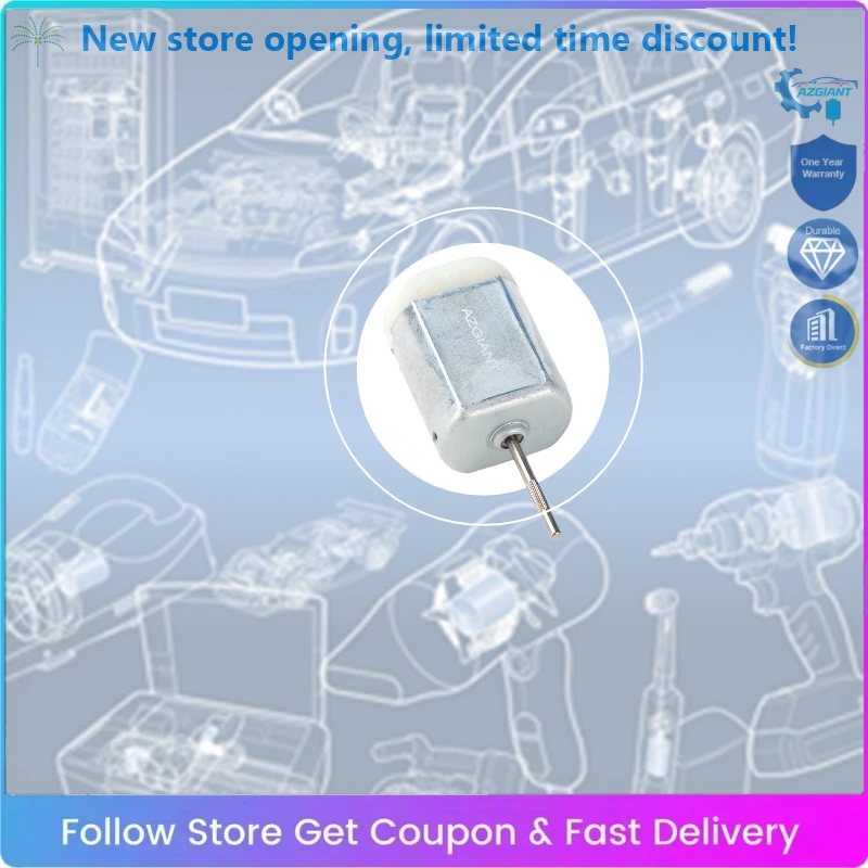 

AZGIANT Micro DC Motor 12V 12000rpm High Torque Carbon Brush Electric Motor DIY Robot Car Eleltric Lock New Dropshipping