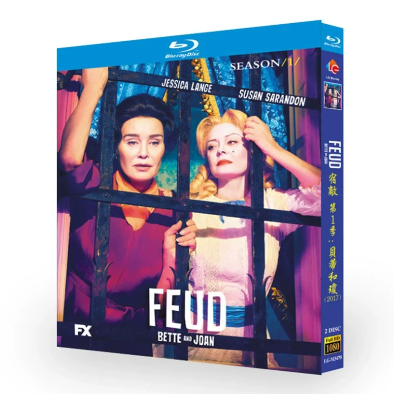 

Беспощадная битва Бетт и Джоан, Сезон 1, 2017, Blu-ray диск