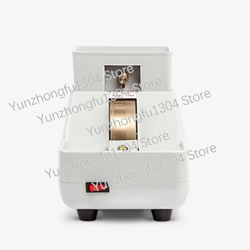 Manual Grinder With V-groove Lens Polishing Machine Edge Grinder Coarse and Fine Grinding Wheel Chamfering Machine 35WV