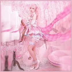 Game PJSK Akiyama Mizuki Cosplay Costume Women Cute Dress Party Suit Halloween Uniforms Custom Made