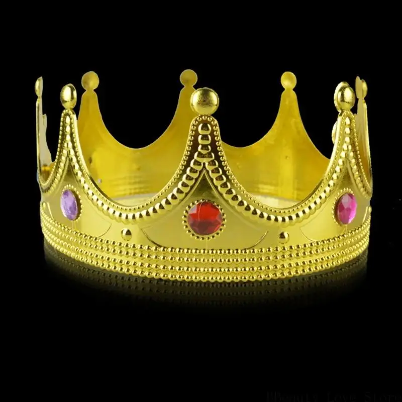 Principato Cappello Crown Crown Cappello Crown Golden King Crown Crown Accessorio per copricapo Principocommetti.