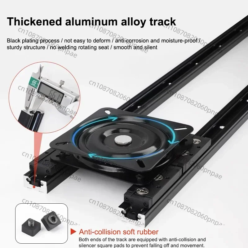 

New Top Rail System Rotating Mechanism Pull Out Expand le Countertops Accessories Sliding T le for Kitchen Island Extension