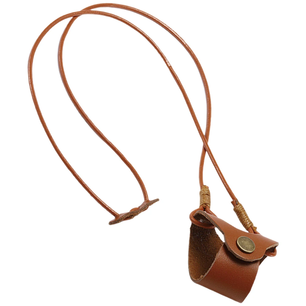 Glasses Rope Eyeglass Chain for Women Stylish Cotton Lanyards Strap Brown Single Button Sunglasses Holder Practical Functional