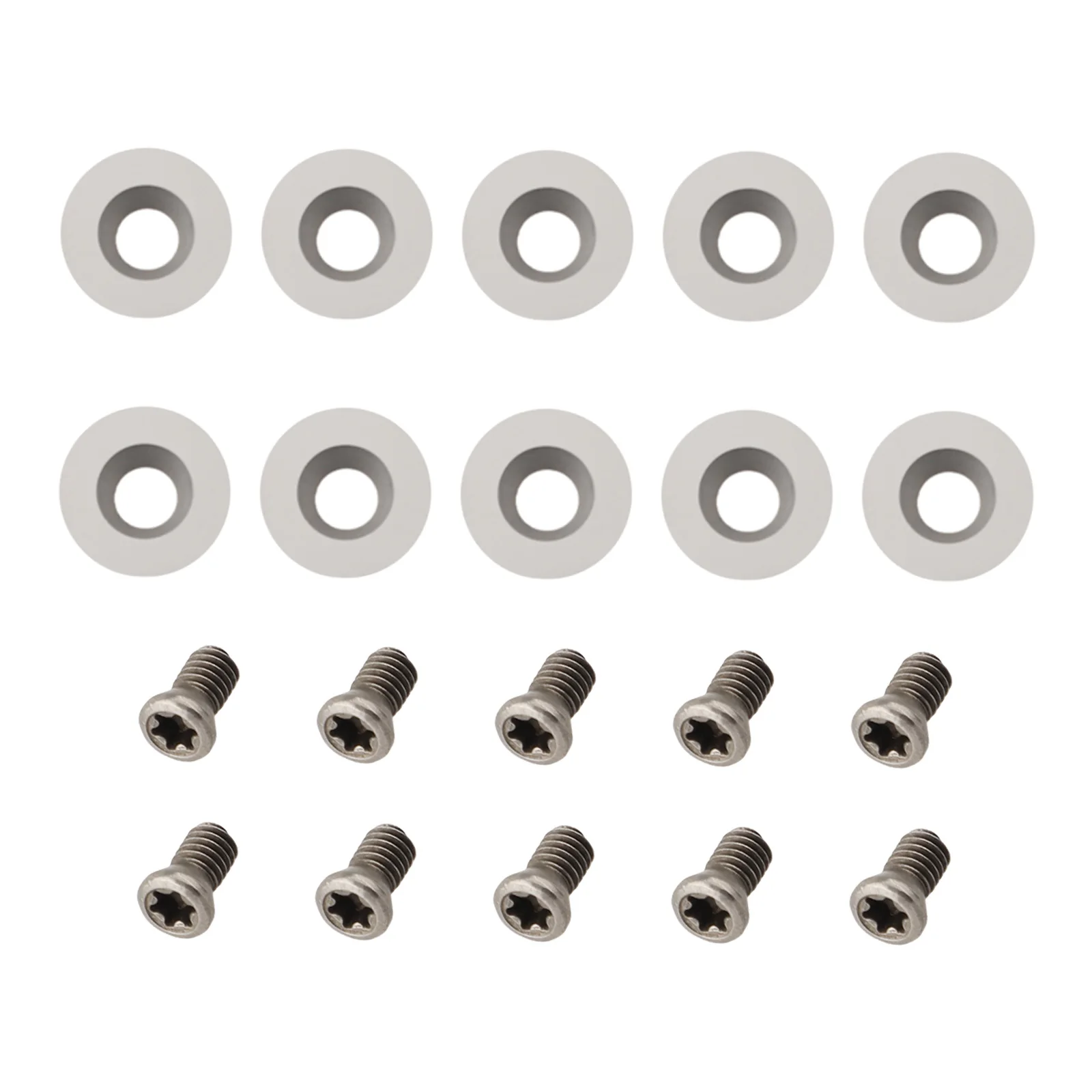 Lathe Tools Replacement Inserts Woodturning Inserts Erosion Resistance High Precision Polished Mirror Finish Concave Exterior