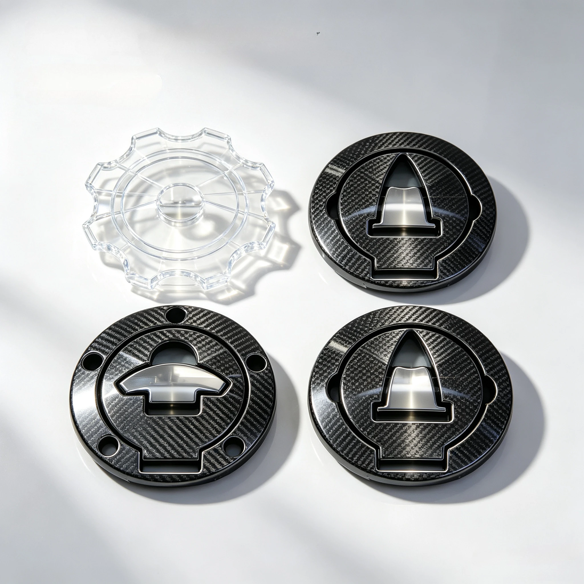Transparent Motorcycle Fuel Cap Protection Sticker Case for Ducati Models From 2002