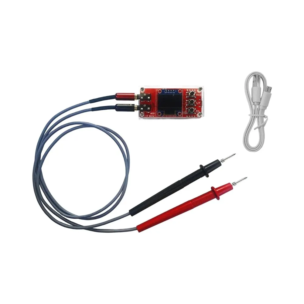 For Bridge Kit DIY Resistance Capacitance Inductance Meter With USB Data Output And HD LCD Screen For Electronic Testing Tool