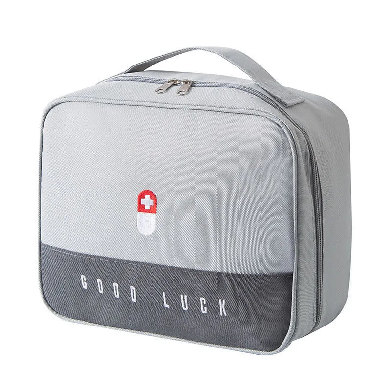 Medicine Kit First Aid Kit Medicine Box Handheld Portable Emergency Kit Medical Bag Epidemic fast shipping