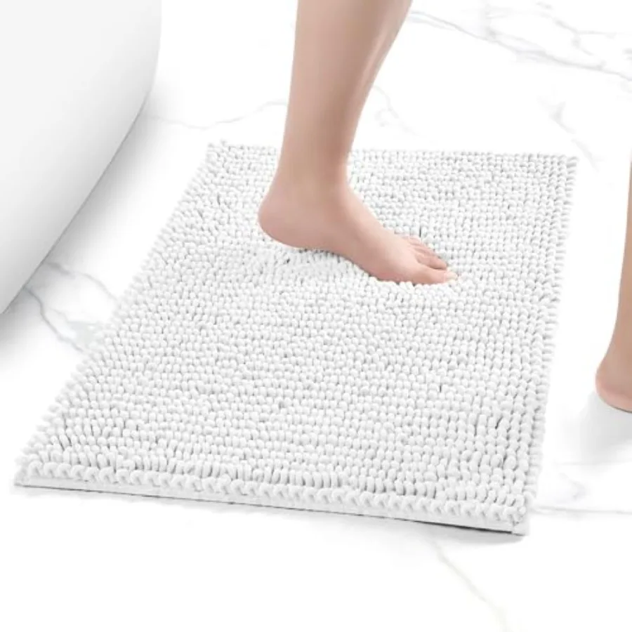 

Толстые, мягкие, впитывающие коврики для ванной с термоклеевой резиновой основой, моющиеся в машине, плюшевые коврики для пола в ванной, набор ковриков для ванной