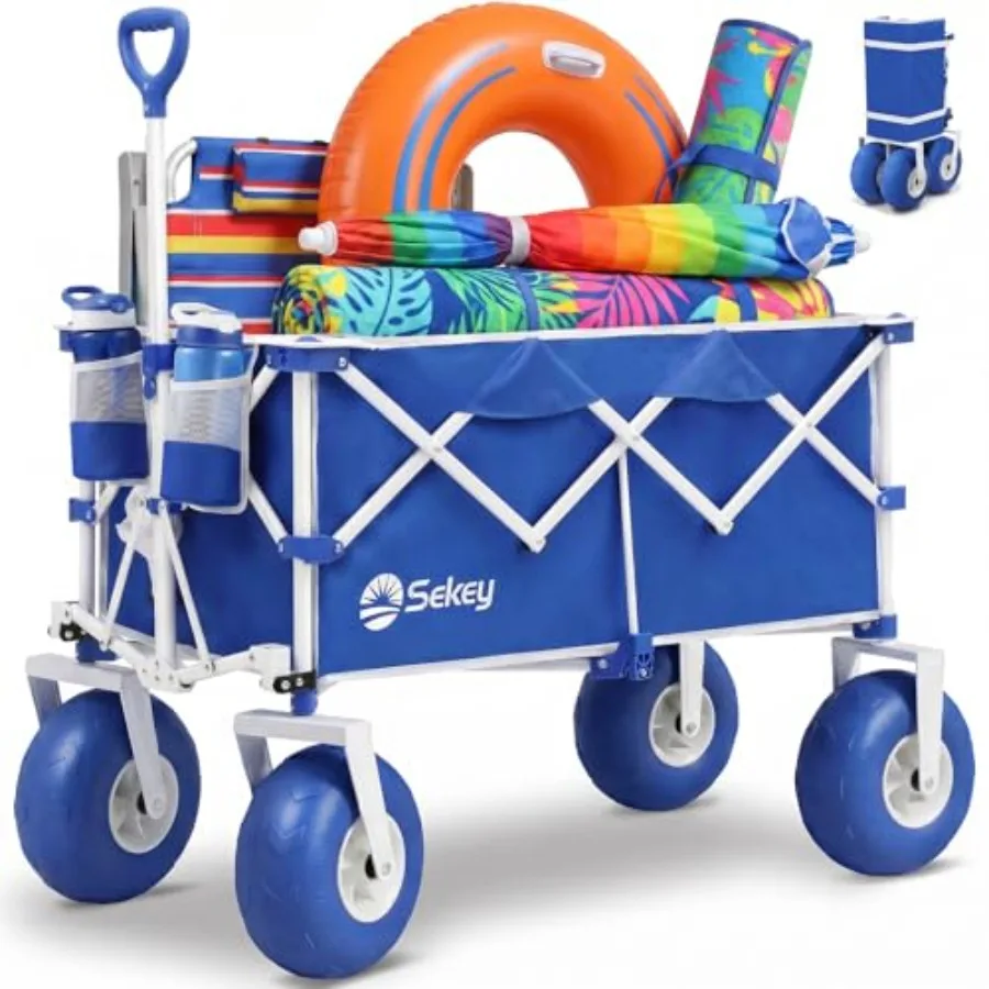 Heavy Duty Beach Wagon with 9