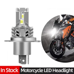 1PC Motorcycle H4 9003 HB2 LED Hi/Lo Beam Motorbike Headlamp 12V H11 H1 Motor CSP Headlamp Super Bright 15000LM with Turbo Fan
