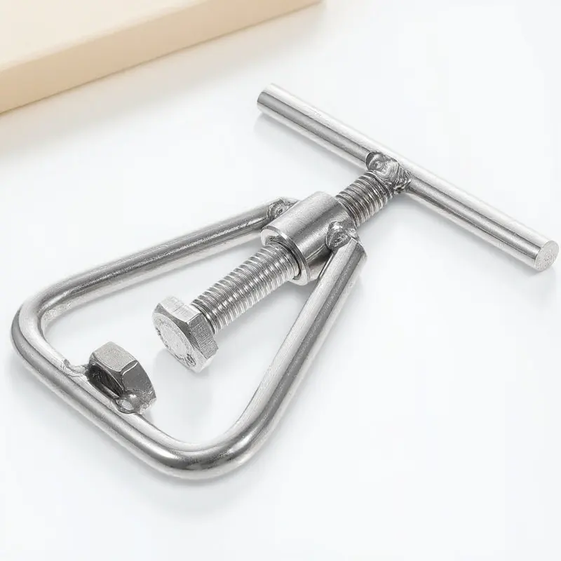 1Pcs Heavy Duty Nut Cracker Tool Made of Premium Material Easy Grip Compact Design for Macadamia Walnut Hazelnut Opening Home
