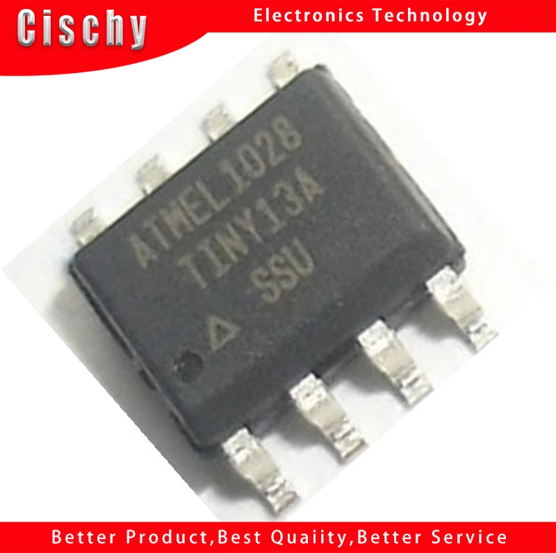 5pcs/lot ATTINY13A-SSU SOP8 ATTINY13A SOP TINY13A SOP-8 13A-SSU SMD