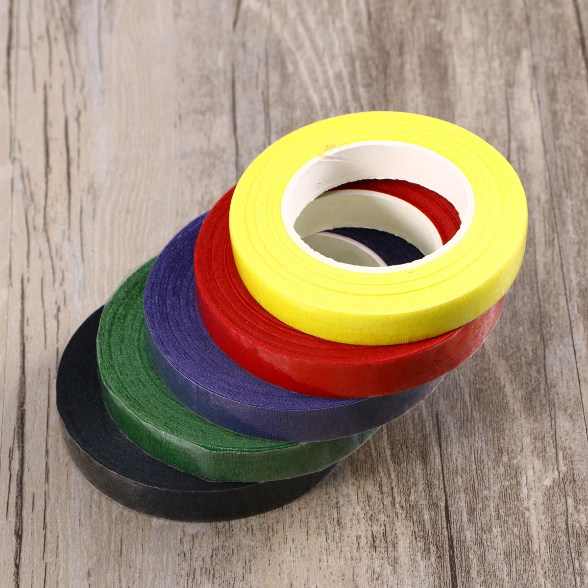 

10 шт. цветная малярная лента, мульти-бумажное ремесло, фиолетовый, зеленый цветок, красочные васи, художественные проекты, дизайн украшений