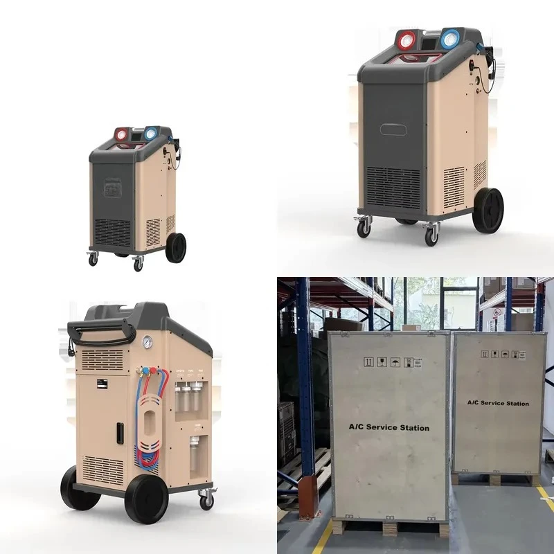 Professional Grade Vacuum Pump 128L/min Fast AC Air Conditioning Washer for ThinkCAR AC100 PRO for Hybrid and Electric