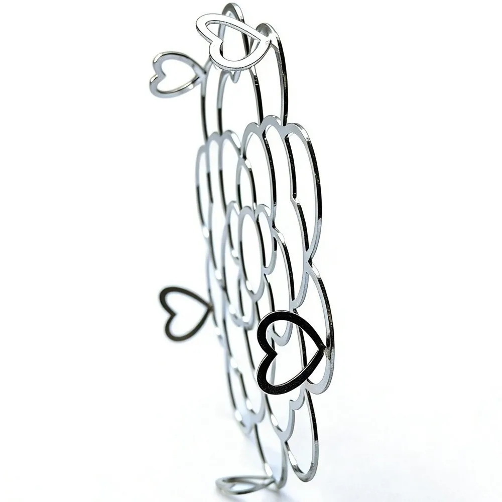 Stainless Steel Vase Flower Fixing Artifact Foldable Hollow Out Flower Arrangement Helper DIY Flowers Stem Holder
