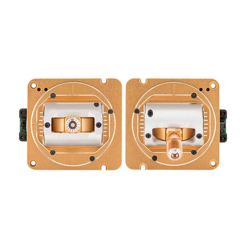 B27B AG02 CNC Hall Gimbals Two-Way Adjustable Metal For TX16S MKII/TX15/BOXER Remote Control 2PCS Joystick Set E
