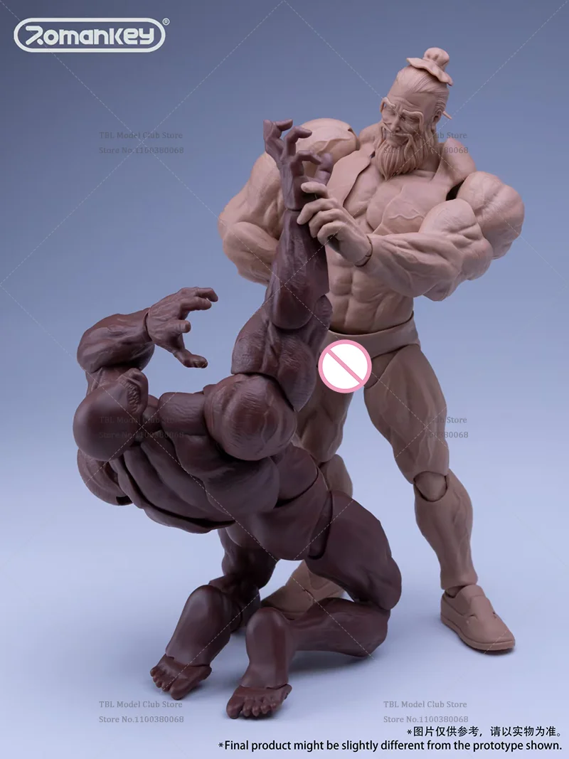 1/12 مقياس واسع الكتف كبير العضلات الذكور الجسم صالح الارتفاع حوالي 18 سنتيمتر عمل الشكل الجندي في الأوراق المالية رومانية X البقر UMS003