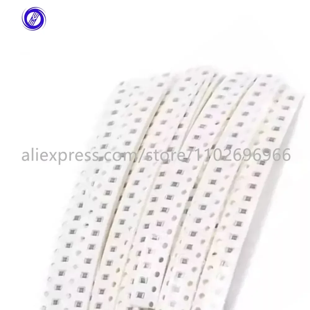 SMD المقاوم 0805(2012) 1% 1/8 واط 0.125 واط 10 11 12 13 15 16 18 20 22 24 27 30 33 36 39 43 47 51 56 62 68 75 82 91 K أوم