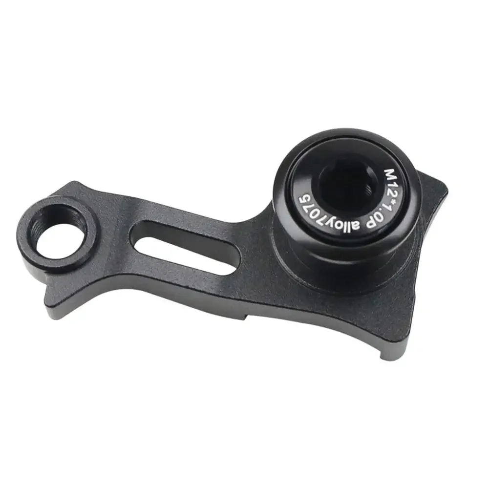 Bike Rear Derailleur Hanger Extended Version 49mm Center Distance Aluminium Alloy Compatible with For UDH Frames view 4