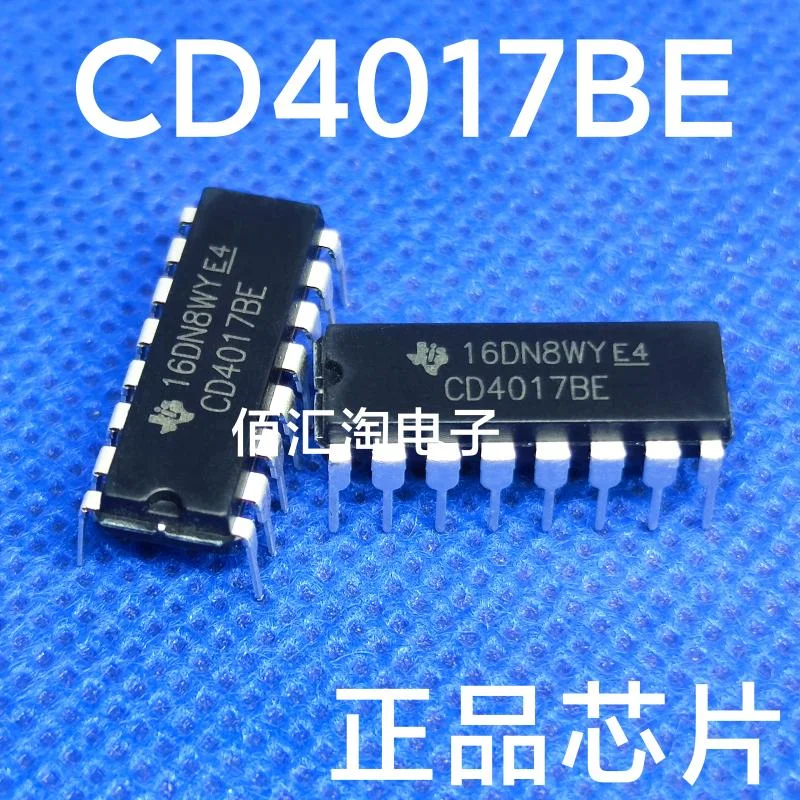 CD4017BE  Brand new genuine produc:PDIP-16