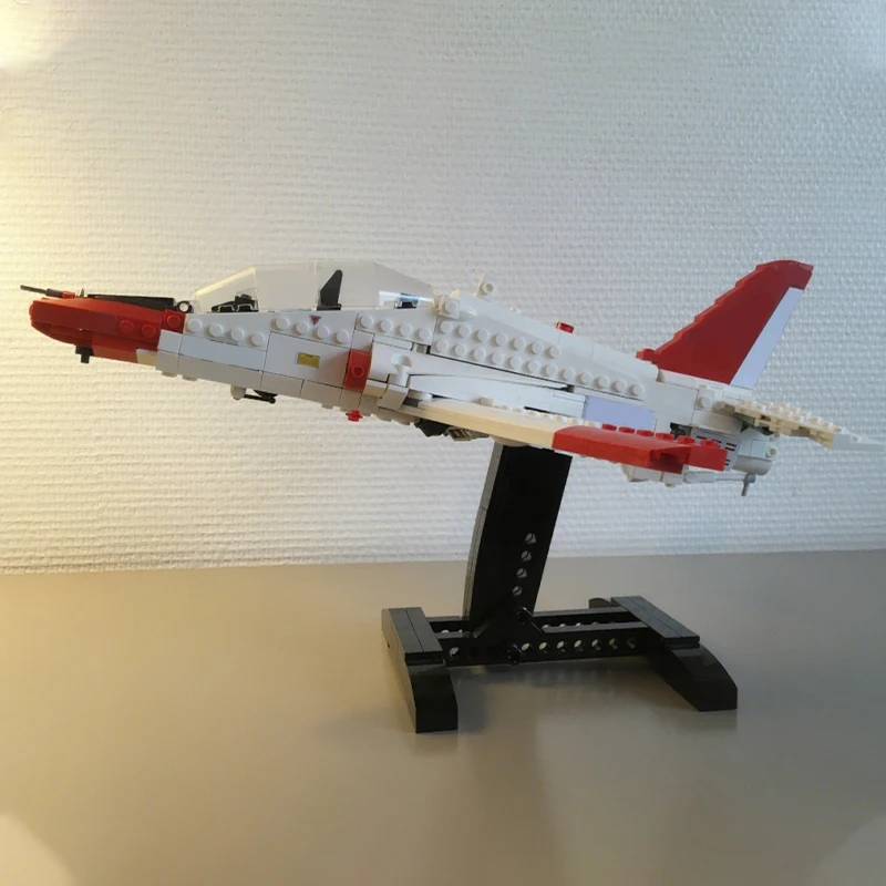 475pcs MOC Mcdonnell Douglas T 45 Goshawk Creative Display Model Building Blocks Home Ornament Shelf Decor Desk Gift For Adults
