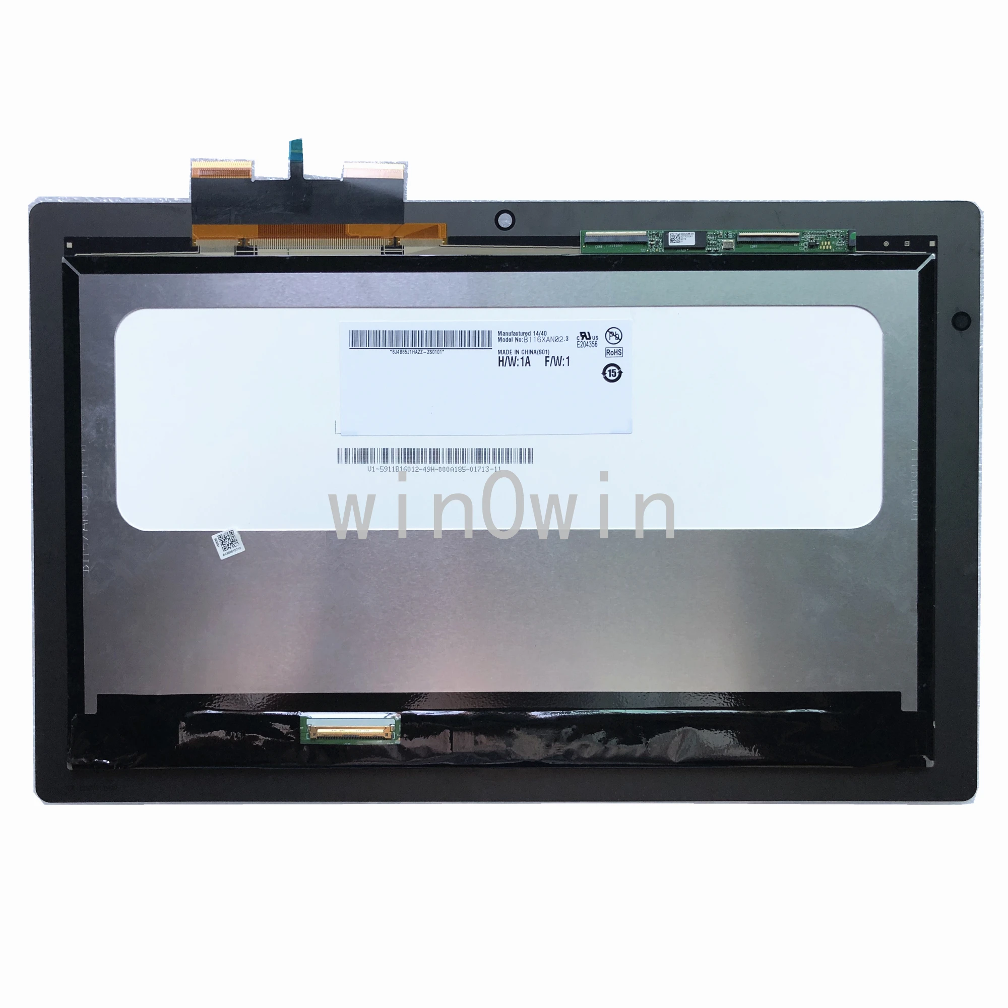 

B116XAN02.3 for Acer TC116GFL02 M1-A 1366*768 With No Frame11.6'' Laptop LCD LED Touch Screen Digitizer Assembly