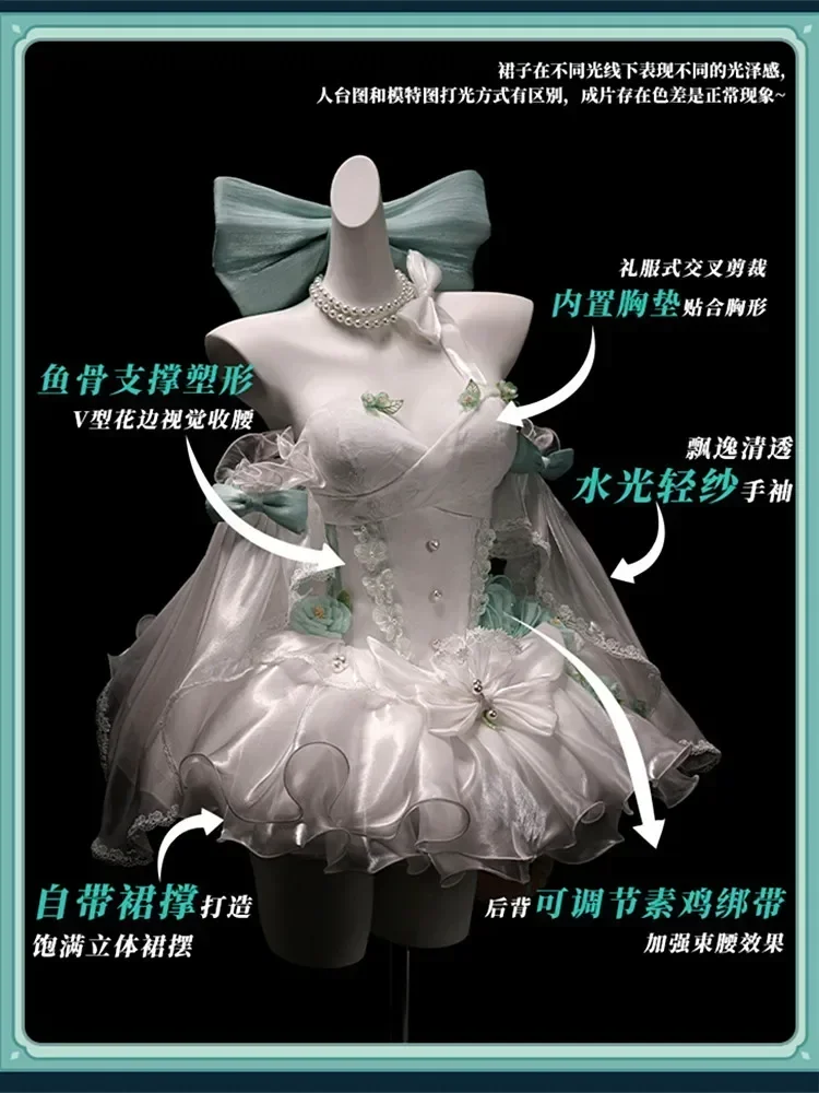 Costume de Cosplay Genshin Impact Lynette, robe Sexy de haute qualité, Anime pour femmes et filles, vêtements de jeu de rôle, tailles S-L, nouvelle collection 2025