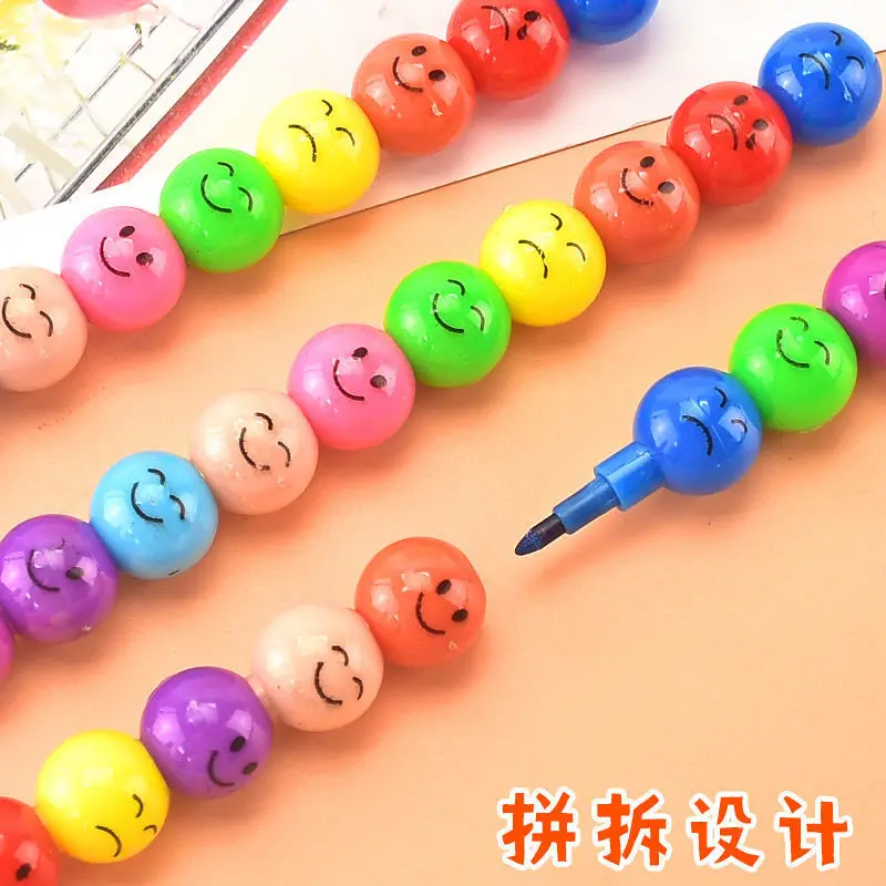 15 Pcs Colored Crayons Multicolor School Office Kids Graffiti Painting Tools Drawing Students Art Sketching Building Blocks Pen