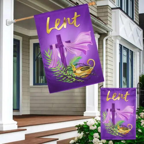 The Season Of Lent Christian Flag Garden Flag - House Flag