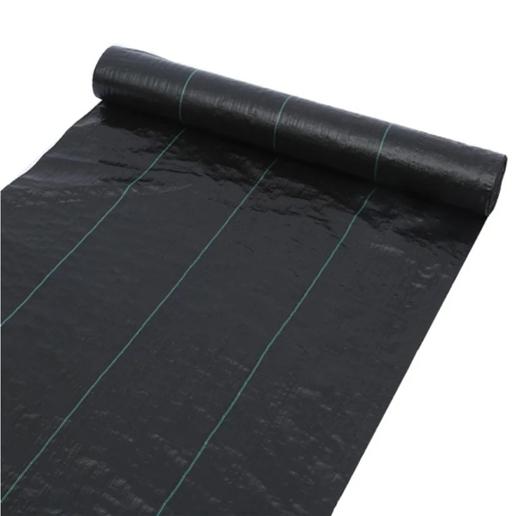 Breathable Weed Barrier Superior For Gardening Needs Durable Garden Buildings Strong Durability And Easy Construction 1m*3mblack