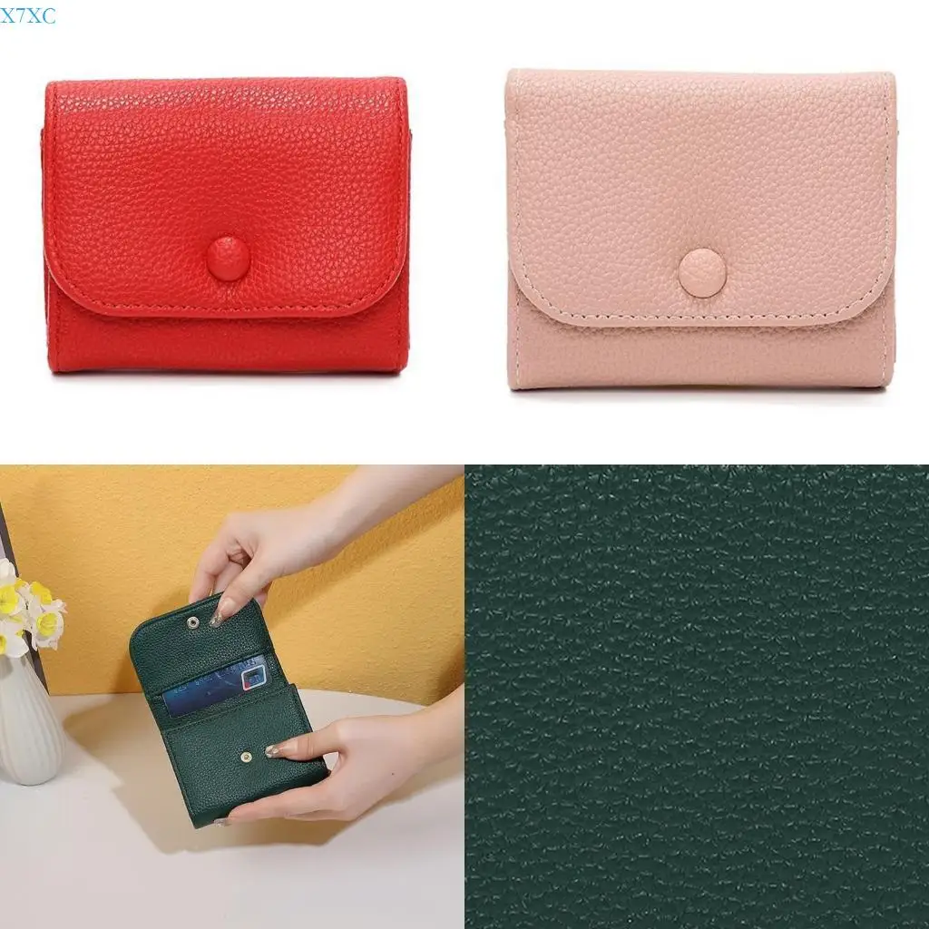 

X7XC Women Wallet with Card Holder Stylish Change Purse Korean Styles Wallet Fashion Coin Purse PU Leather Wallet