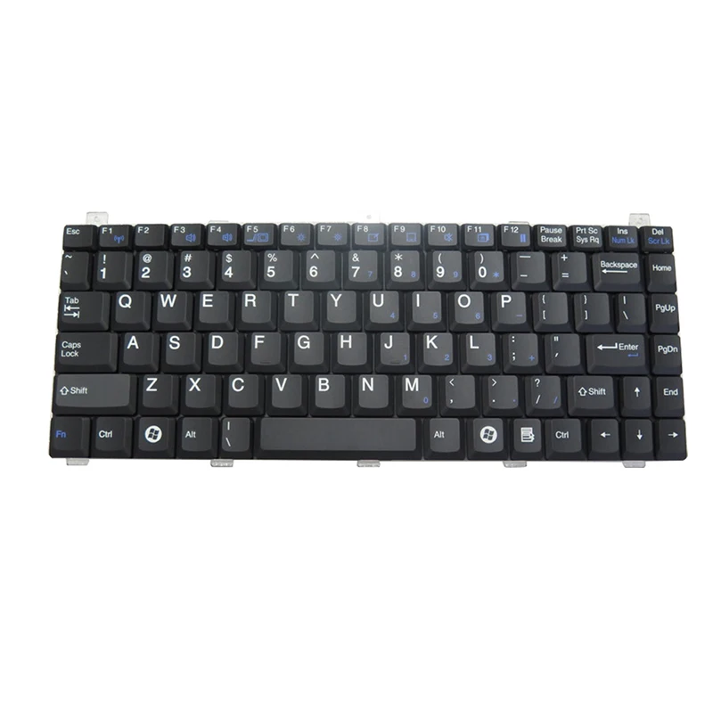 Laptop Keyboard For Getac HMB4206MTE01 US 531012560002 R01 HMB4206MTE01 UK 531012560002 R01 English Black Without Backlit New