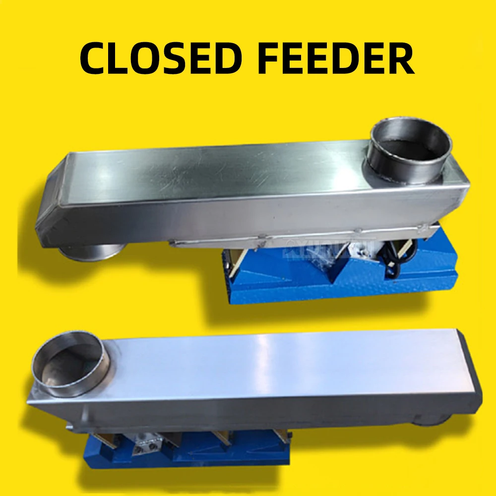 GZV3 304 Material Small Feeder with Controller Electromagnetic Vibration Feeder for Uniform Linear Material Dispensing